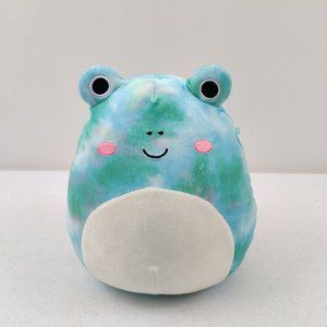 Squishmallow 8” Ferdie the Frog KellyToy Tie-Dye Plush Toy Stuffed Animal
